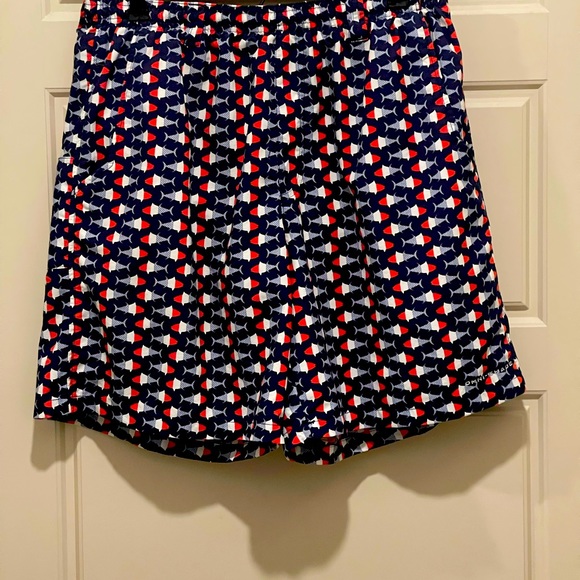 Columbia Men's PFG Super Backcast™ Water Shorts Fish Print Size Large - Picture 3 of 7